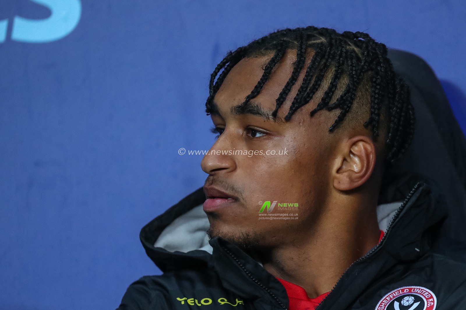 Jordan Amissah #37 of Sheffield United during the Sky Bet Championship match Coventry City vs Sheffield United at Coventry Building Society Arena, Coventry, United Kingdom, 19th October 2022

(Photo by Gareth Evans/News Images)