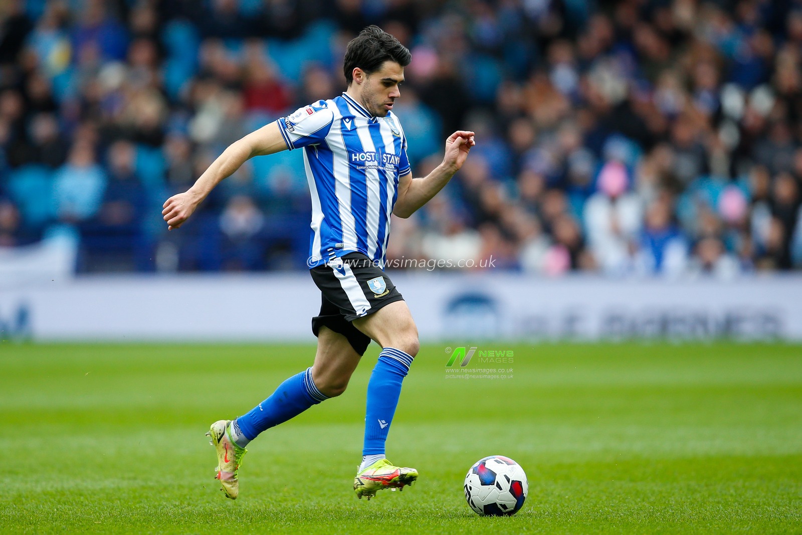 Reece James #33 of Sheffield Wednesday during the Sky Bet League 1 match Sheffield Wednesday vs Lincoln City at Hillsborough, Sheffield, United Kingdom, 1st April 2023

(Photo by Ben Early/News Images)