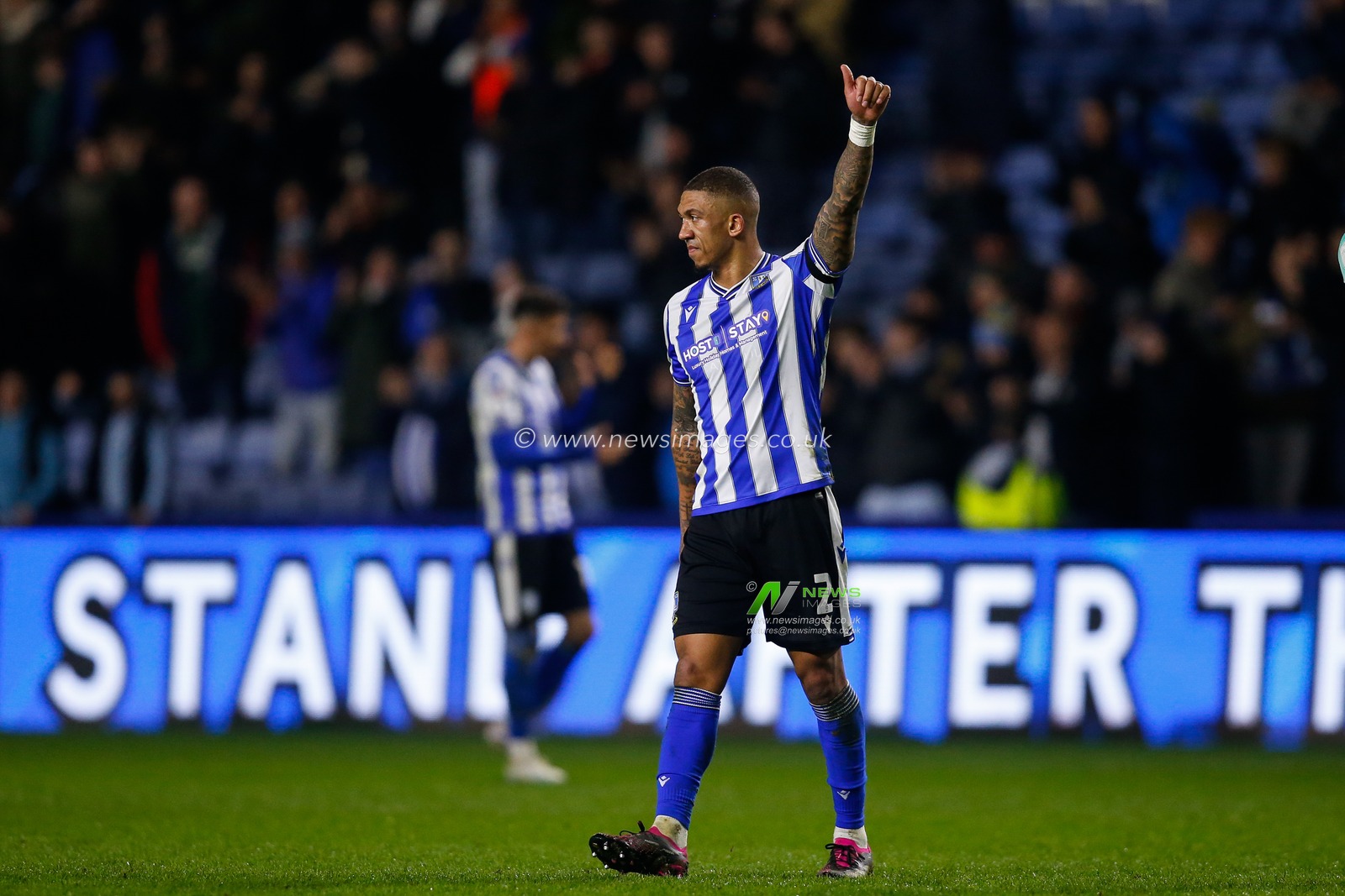 Liam Palmer #2 of Sheffield Wednesday during the Sky Bet League 1 match Sheffield Wednesday vs Bolton Wanderers at Hillsborough, Sheffield, United Kingdom, 17th March 2023

(Photo by Ben Early/News Images)