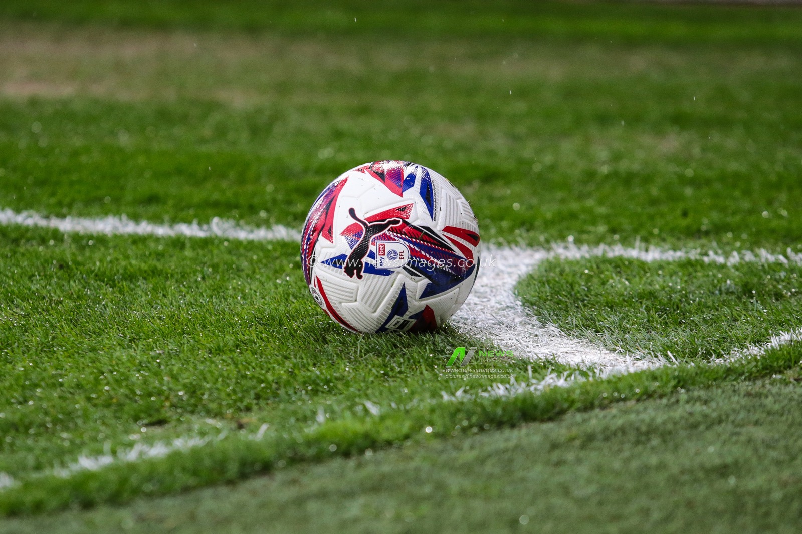 Match ball during the Sky Bet Championship match Sheffield United vs Cardiff City at Bramall Lane, Sheffield, United Kingdom, 18th April 2025

(Photo by Richard Bierton/News Images)