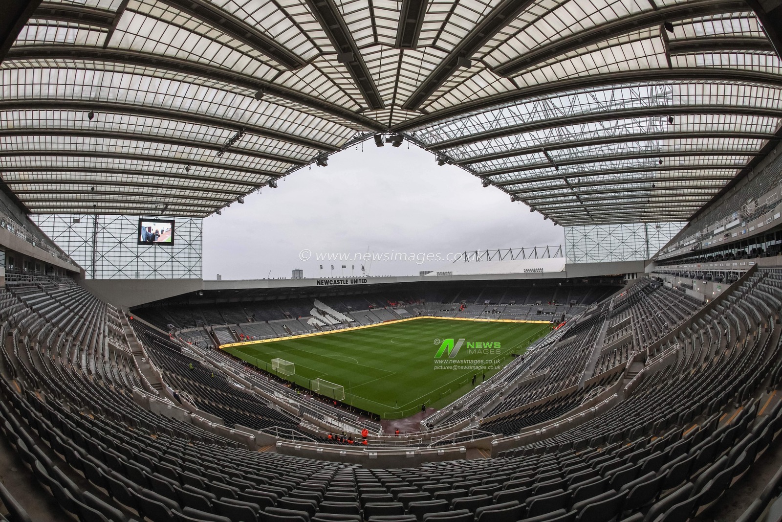 A general view of St Jamesâ€™ Park during the Carabao Cup 3rd Round Newcastle United vs AFC Wimbledon at St. James's Park, Newcastle, United Kingdom, 1st October 2024

(Photo by Mark Cosgrove/News Images) 