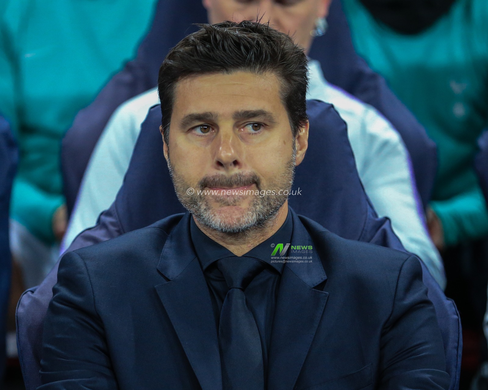 3rd October 2018, Wembley Stadium, London, England; UEFA Champions League, Tottenham v Barcelona ;Mauricio Pochettino manager  of Tottenham 

Credit: Mark Cosgrove/News Images