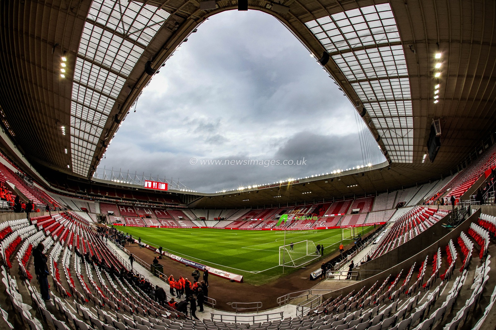 A general view of the Stadium Of Light ahead of the Premier League match Sunderland vs Newcastle United at Stadium Of Light, Sunderland, United Kingdom, 14th December 2025

(Photo by Alfie Cosgrove/News Images)

*** GER AUT SUI OUT ***