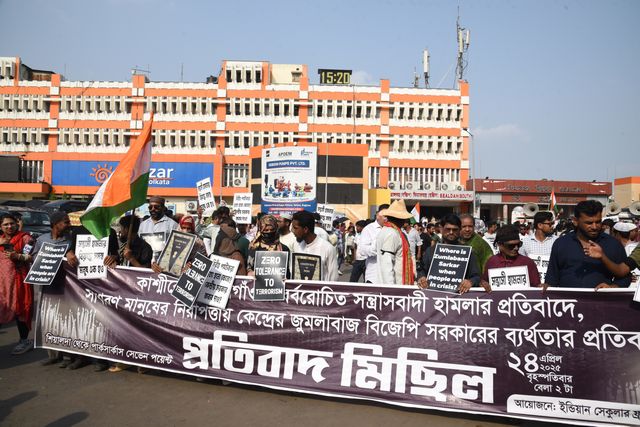 India-Protest-Terror Attack