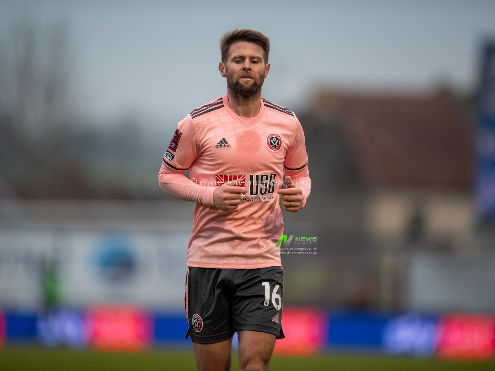 Oliver Norwood #16 of Sheffield United