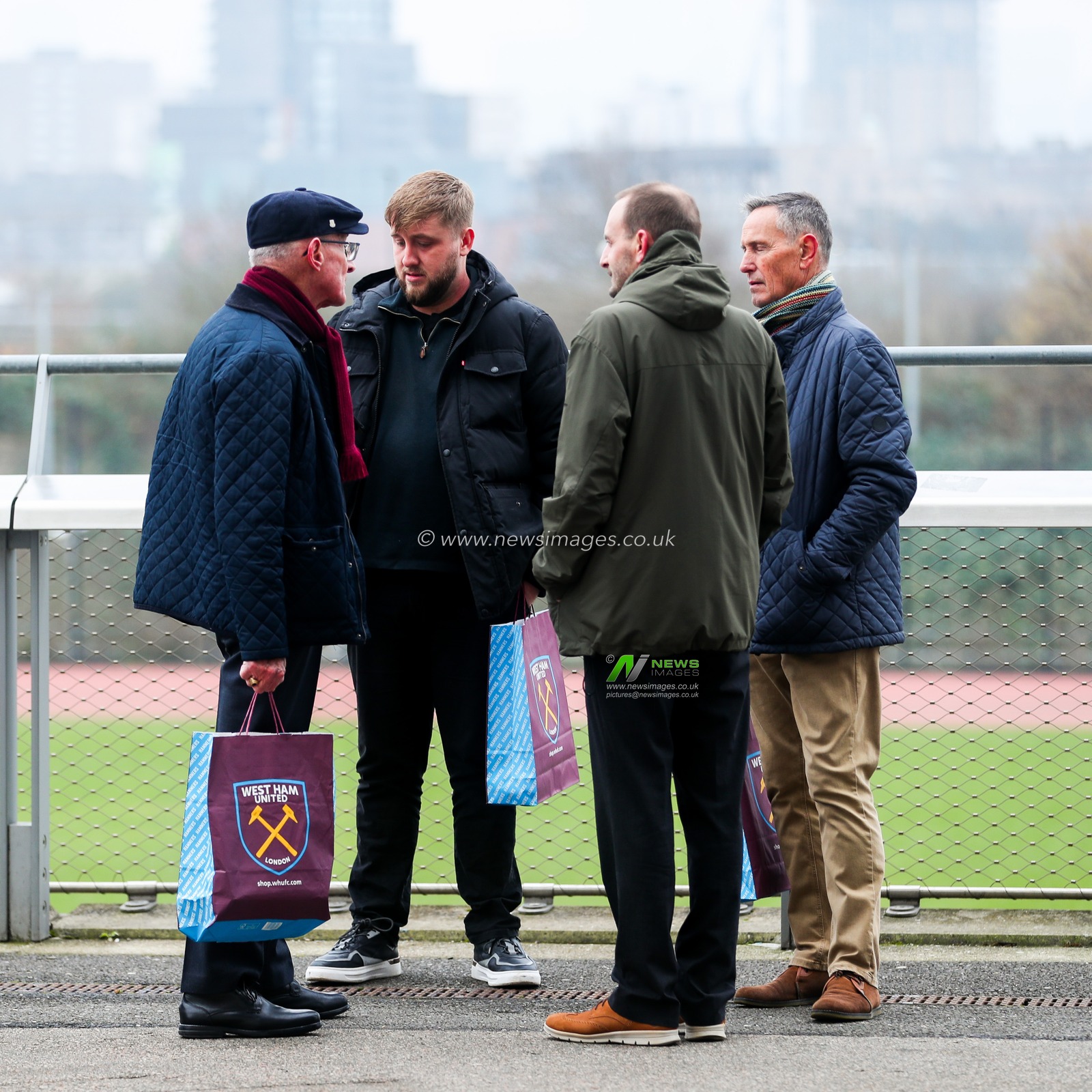 Fans arrive at the London Stadium prior to the Premier League match West Ham United vs Crystal Palace at London Stadium, London, United Kingdom, 18th January 2025

(Photo by Izzy Poles/News Images)