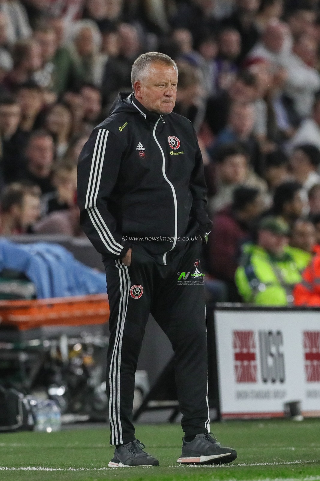 25th September 2019 , Bramall Lane, Sheffield, England; EFL Carabao Cup Football, Third round, Sheffield United vs Sunderland ; Chris Wilder manager of Sheffield United looks dejected as his side trail 0-1


Credit: Mark Cosgrove News Images

English Football League images are subject to DataCo Licence