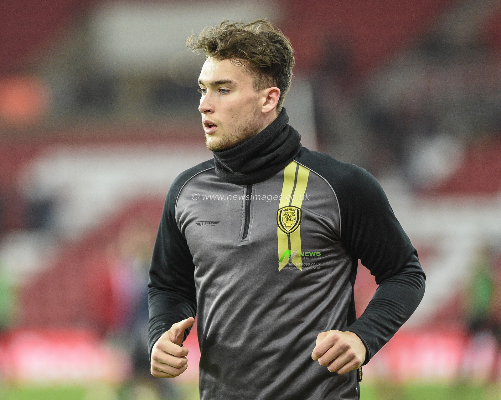 26th November 2019, Stadium Of Light, Sunderland, England; Sky Bet League 1, Sunderland v Burton Albion : Jevan Anderson (19) of Burton Albion

Credit: Iam Burn/News Images