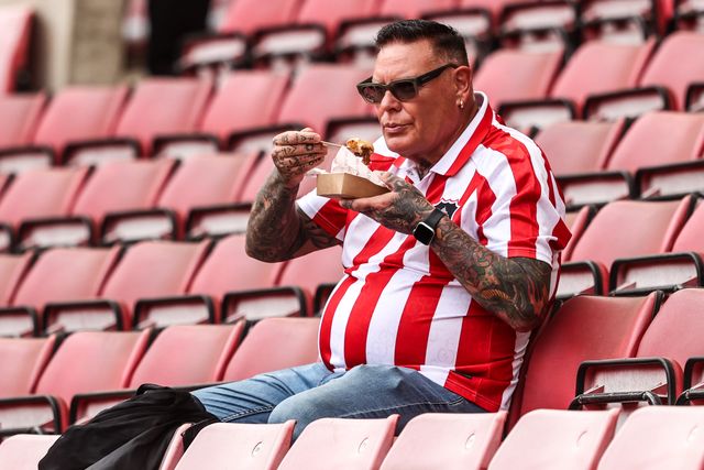 Sunderland fans arrive during the Premier League match Sunderland vs Fulham at Stadium Of Light, Sunderland, United Kingdom on 30 August 2026

(Photo by Alfie Cosgrove/News Images)