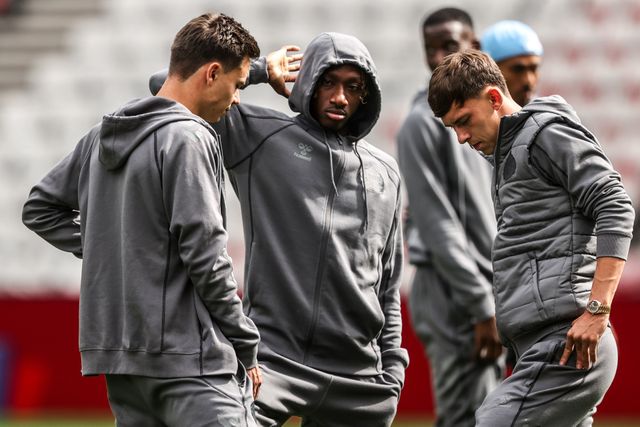 Romaine Mundle of Sunderland arrives during the Premier League match Sunderland vs Fulham at Stadium Of Light, Sunderland, United Kingdom on 30 August 2026

(Photo by Alfie Cosgrove/News Images)