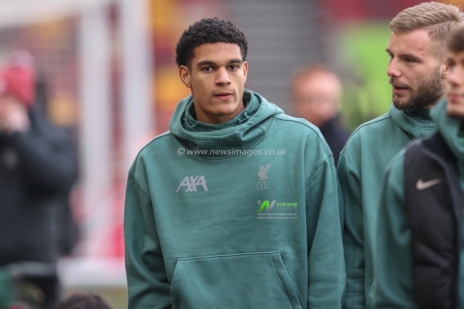Jarell Quansah of Liverpool arrives during the Premier League match Brentford vs Liverpool at The Gtech Community Stadium, London, United Kingdom, 18th January 2025

(Photo by Alfie Cosgrove/News Images)