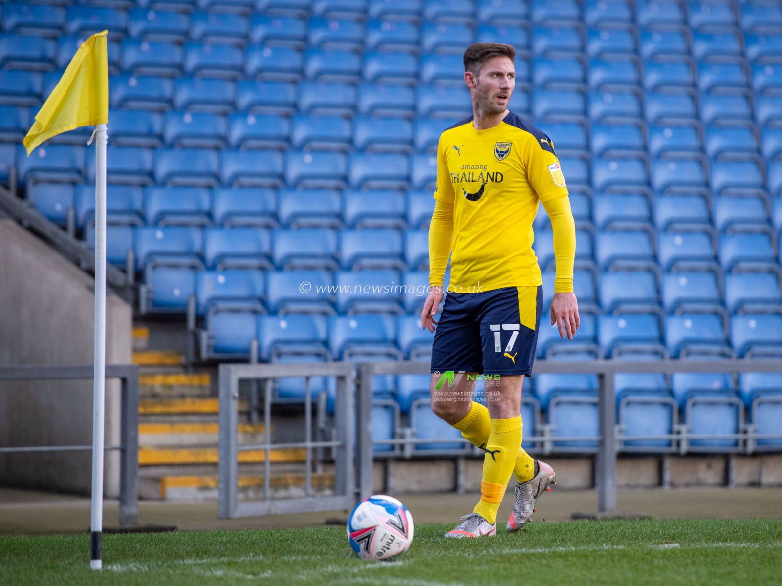 James Henry #17 of Oxford United