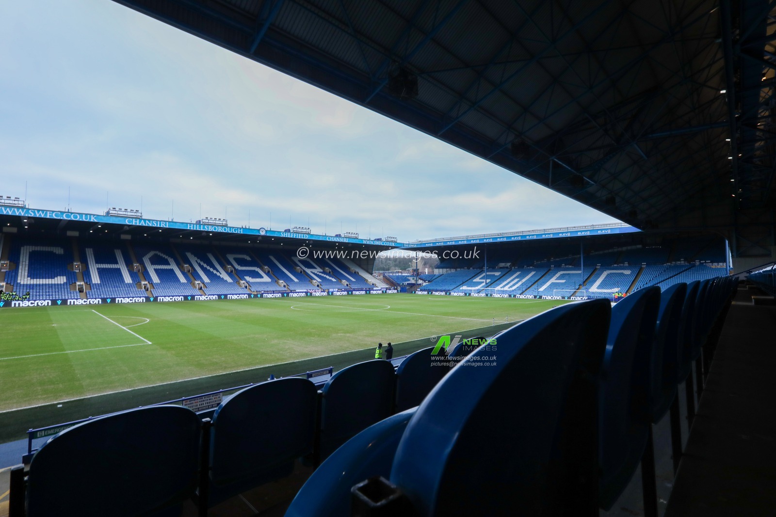 A general view of Hillsborough stadium ahead of the Sky Bet Championship match Sheffield Wednesday vs Luton Town at Hillsborough, Sheffield, United Kingdom, 1st February 2025

(Photo by Jorge Horsted/News Images)