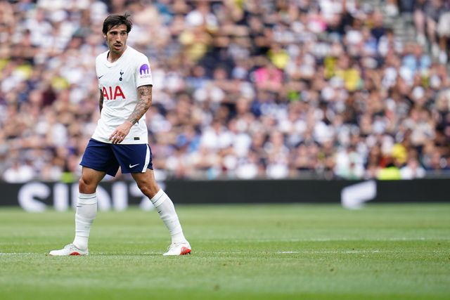 Sandro Tonali of Tottenham Hotspur looks on during the pre-season friendly match Tottenham Hotspur vs Hoffenheim at Tottenham Hotspur Stadium, London, United Kingdom on 15 August 2026

(Photo by Harvey Murphy/News Images)
