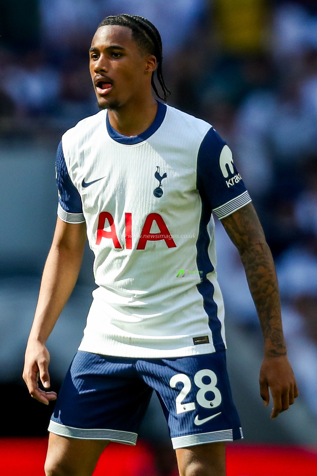 Wilson Odobert of Tottenham Hotspur looks on during the Premier League match Tottenham Hotspur vs Crystal Palace at Tottenham Hotspur Stadium, London, United Kingdom, 11th May 2025

(Photo by Izzy Poles/News Images)