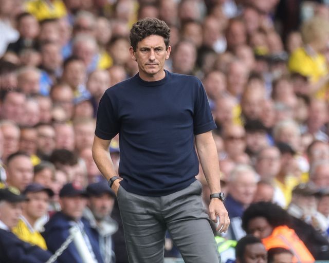 Keith Andrews manager of Brentford looks on during the Premier League match Leeds United vs Brentford at Elland Road, Leeds, United Kingdom on 30 August 2026

(Photo by Mark Cosgrove/News Images)