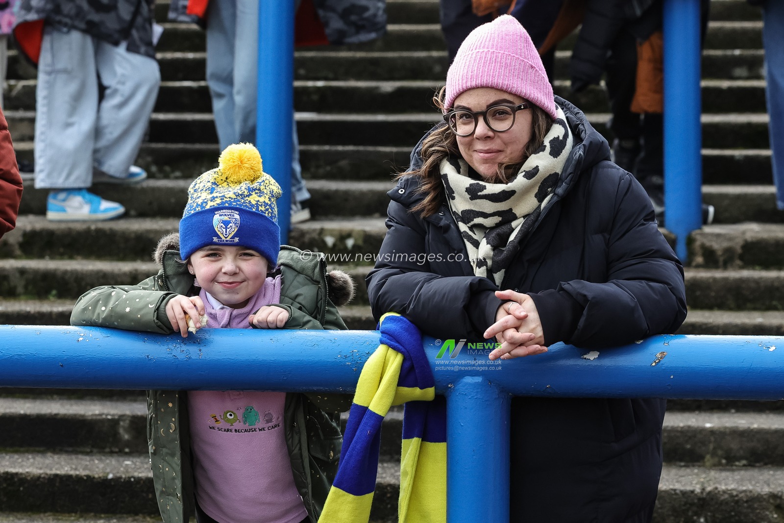 The traveling Warrington fans ahead of kickoff during the Betfred Super League round 6 match Leeds Rhinos vs Warrington Wolves at AMT Headingley Stadium, Leeds, United Kingdom on 29 March 2026

(Photo by Mark Cosgrove/News Images)