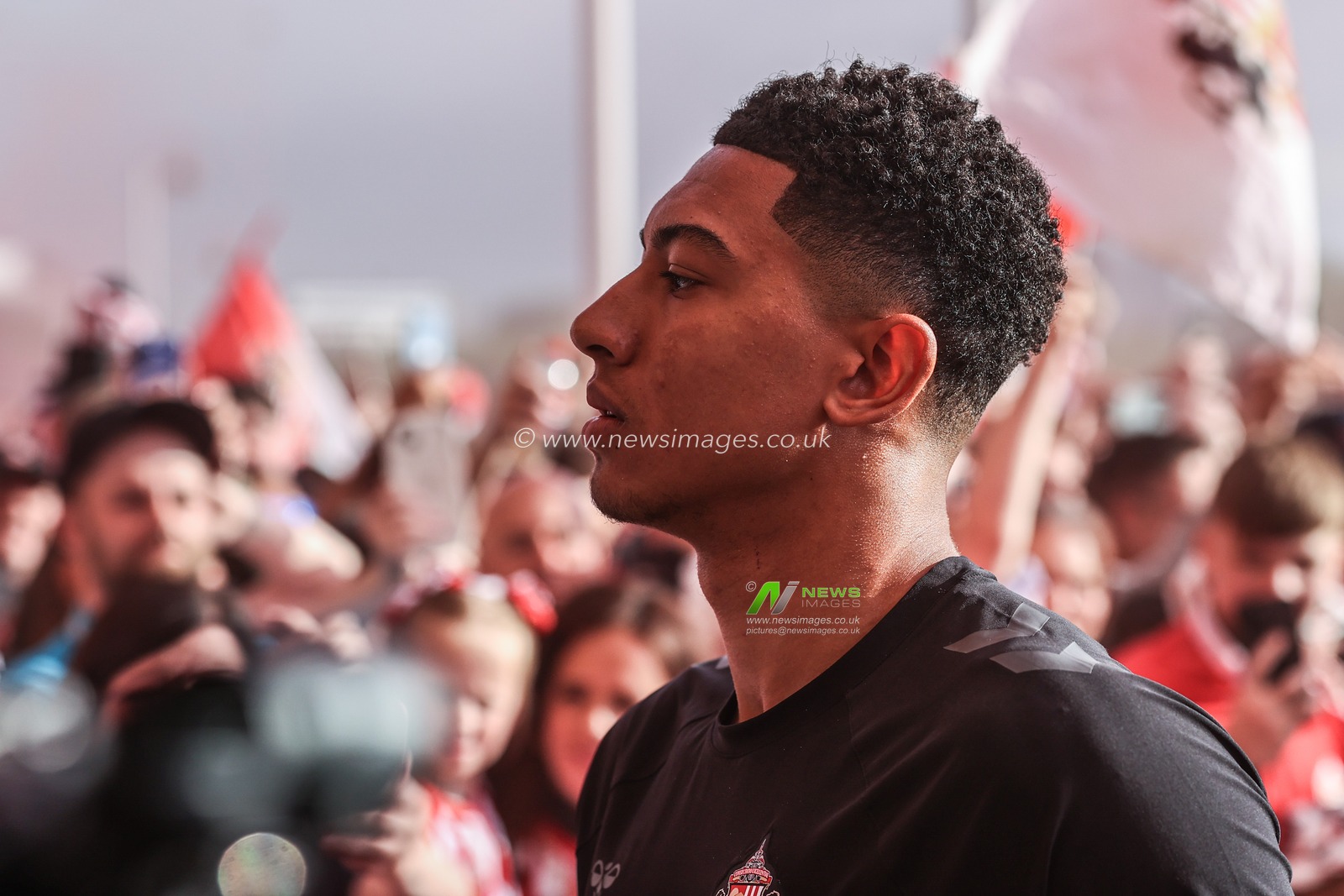 Jobe Bellingham of Sunderland arrives during the Sky Bet Championship Playoff Semi-final match Sunderland vs Coventry City at Stadium Of Light, Sunderland, United Kingdom, 13th May 2025

(Photo by Alfie Cosgrove/News Images)