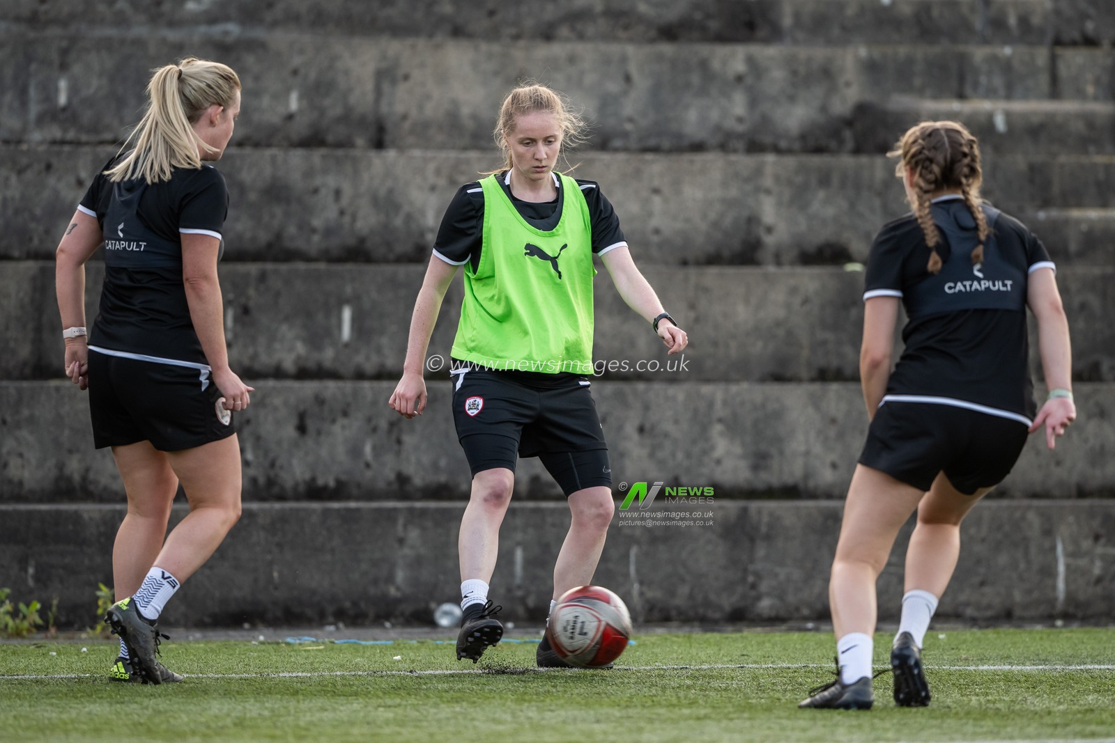 Barnsley FC Women pre-season training at Oakwell, Barnsley, United Kingdom, 17th July 2023

(Photo by Craig Thomas/News Images)