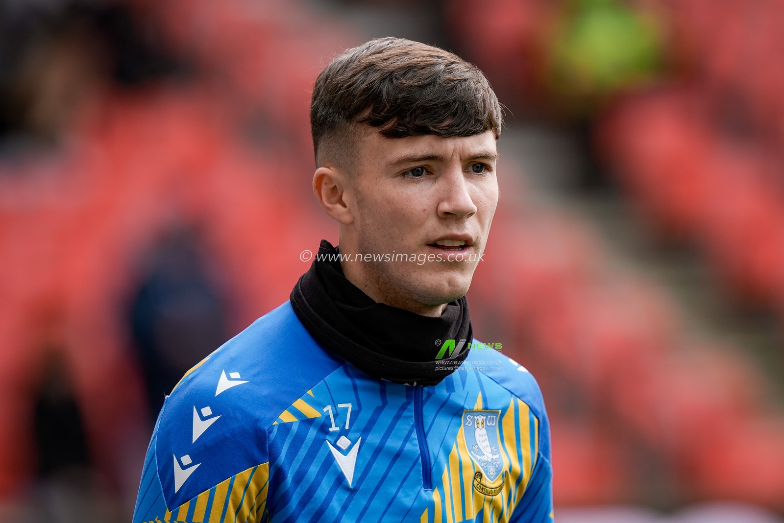 Charlie McNeill of Sheffield Wednesday in the pregame warmup session  during the Sky Bet Championship match Stoke City vs Sheffield Wednesday at Bet365 Stadium, Stoke On Trent, United Kingdom on 03 April 2026

(Photo by Maynard Manyowa/News Images)