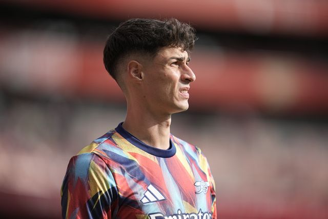 Kepa Arrizabalaga of Arsenal ahead of the Pre-season friendly match Arsenal vs Villarreal at Emirates Stadium, London, United Kingdom, 6th August 2025

(Photo by Harvey Murphy/News Images)
