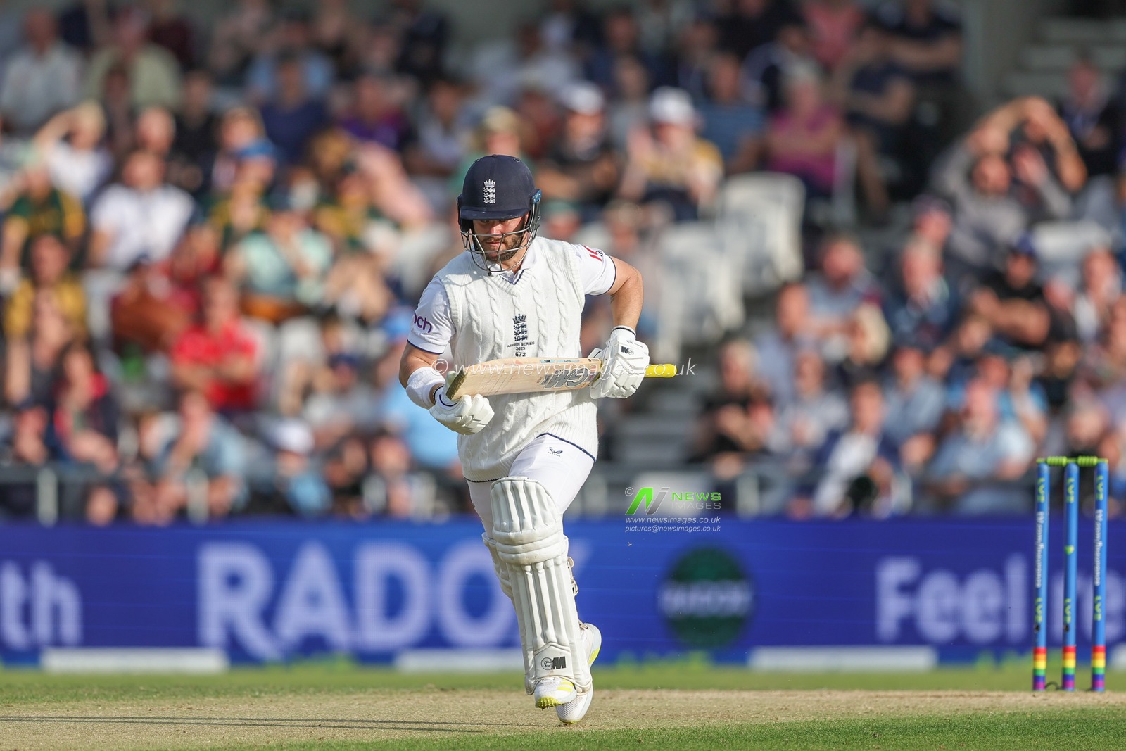 Ben Duckett of England makes one run during the LV= Insurance Ashes Third Test Series Day 3 England v Australia at Headingley Stadium, Leeds, United Kingdom, 8th July 2023

(Photo by Mark Cosgrove/News Images)