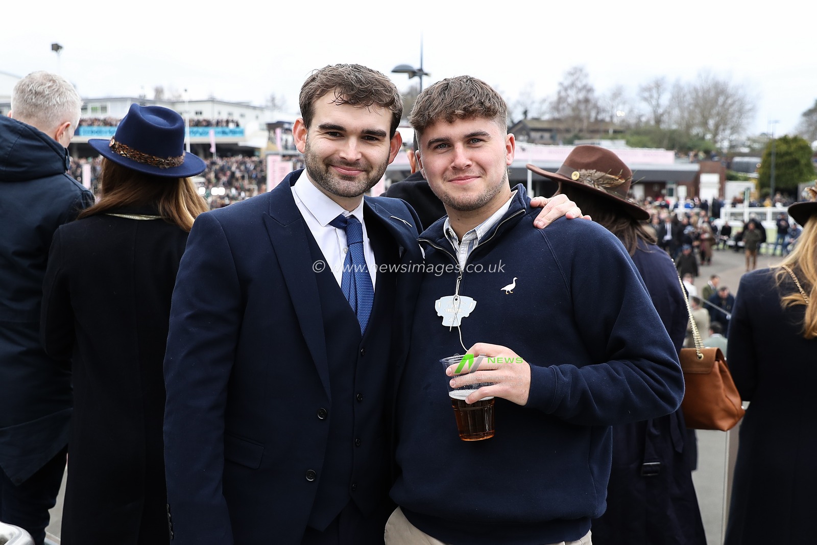 Racegoers during Cheltenham Festival 2025 Gold Cup Day at Cheltenham Racecourse, Cheltenham, United Kingdom, 14th March 2025

(Photo by Gareth Evans/News Images)