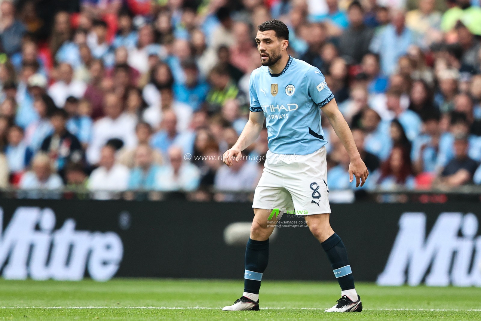 Mateo KovaÄiÄ‡ of Manchester City during the Emirates FA Cup Semi-Final match Nottingham Forest vs Manchester City at Wembley Stadium, London, United Kingdom, 26th April 2025

(Photo by Alfie Cosgrove/News Images)