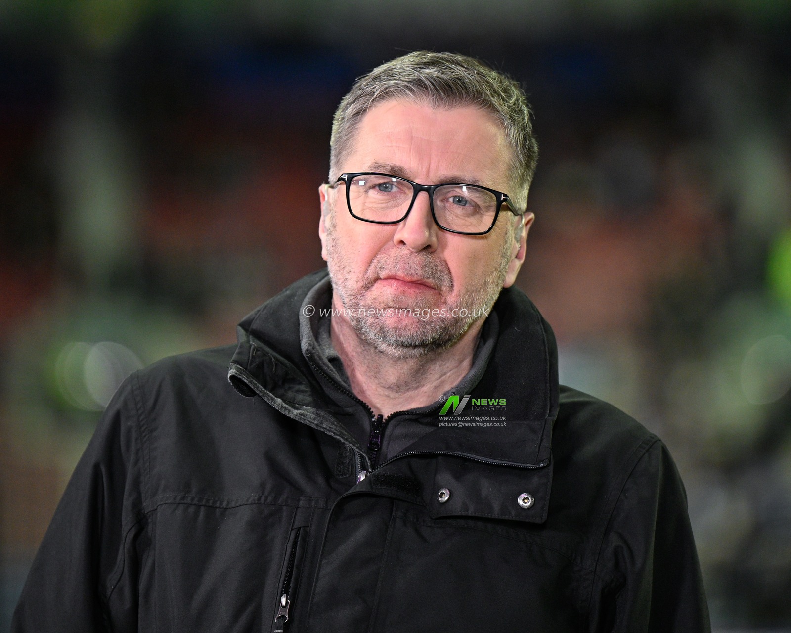 Broadcaster Mark Chapman of the BBC ahead of the match, during the 2024 World Club Challenge match Wigan Warriors vs Penrith Panthers at DW Stadium, Wigan, United Kingdom, 24th February 2024

(Photo by Cody Froggatt/News Images)