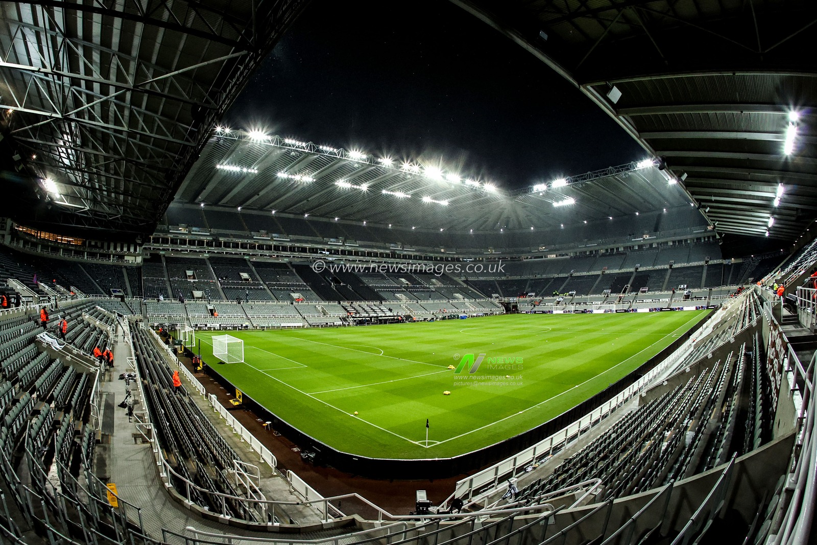 A general view of St. James’s Park ahead of the Carabao Cup Quarter Final match Newcastle United vs Fulham at St. James's Park, Newcastle, United Kingdom, 17th December 2025

(Photo by Alfie Cosgrove/News Images)

*** GER AUT SUI OUT ***