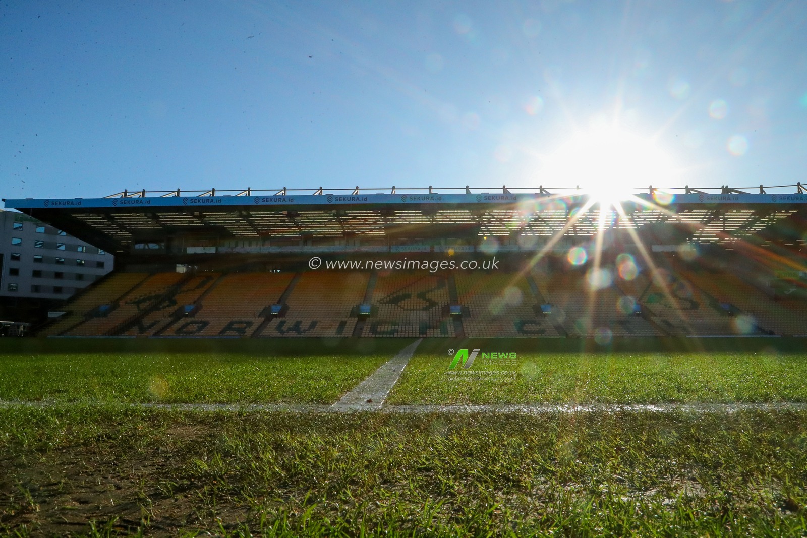 A general view of Carrow Road prior to the Sky Bet Championship match Norwich City vs Swansea City at Carrow Road, Norwich, United Kingdom, 25th January 2025

(Photo by Izzy Poles/News Images)
