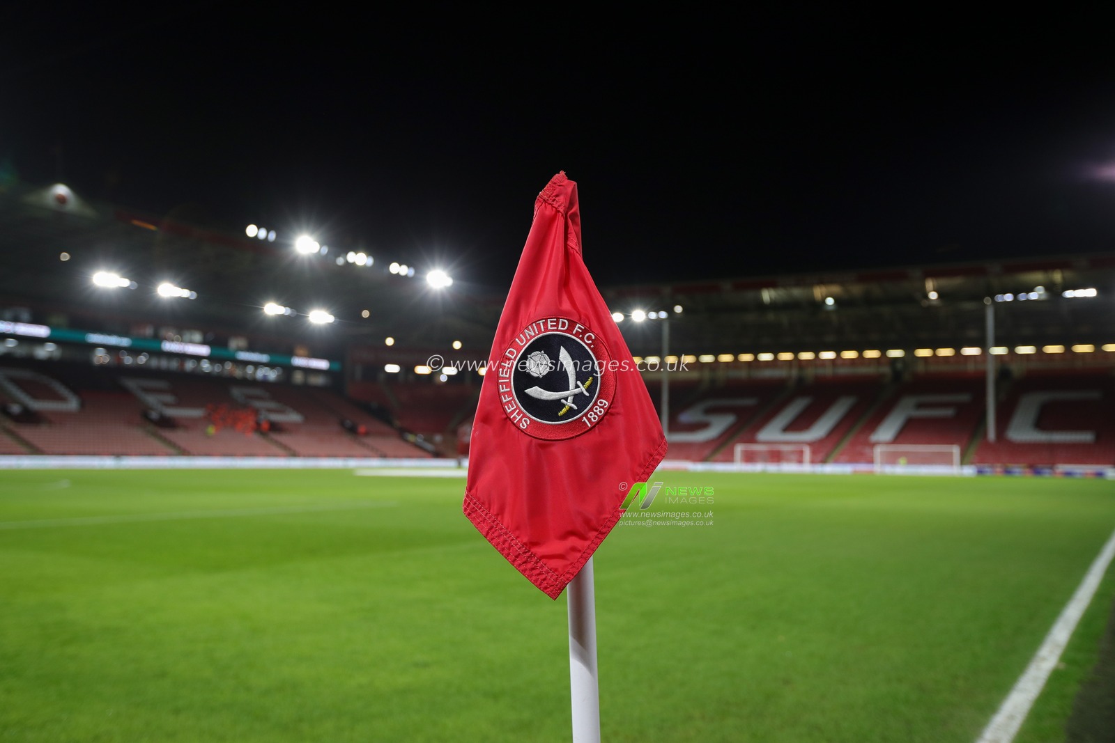 General view inside Bramall Lane Stadium ahead of the Emirates FA Cup Fourth Round Replay match Sheffield United vs Wrexham at Bramall Lane, Sheffield, United Kingdom, 7th February 2023

(Photo by James Heaton/News Images)
