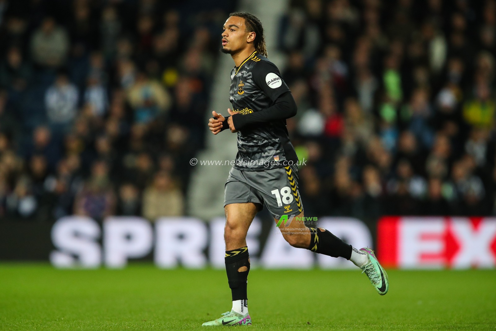 SÃ©kou Mara of Southampton during the Sky Bet Championship match West Bromwich Albion vs Southampton at The Hawthorns, West Bromwich, United Kingdom, 16th February 2024

(Photo by Gareth Evans/News Images)