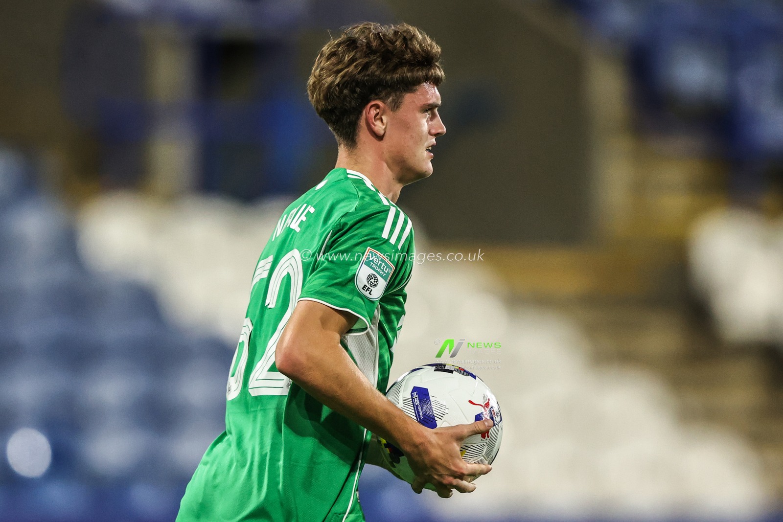 Sean Neave of Newcastle United celebrates his goal to make it 2-1 during the The Vertu Trophy match Huddersfield Town vs Newcastle United U21 at Accu Stadium, Huddersfield, United Kingdom, 2nd September 2025

(Photo by Alfie Cosgrove/News Images)