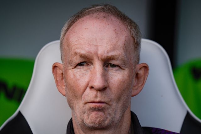Sheffield United assistant manager Alan Knill looks on  during the Sky Bet Championship match Derby County vs Sheffield United at Pride Park Stadium, Derby, United Kingdom on 02 May 2026

(Photo by Maynard Manyowa/News Images)
