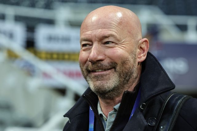 Alan Shearer arrives during the UEFA Champions League Last 16 match Newcastle Untied vs Barcelona at St. James's Park, Newcastle, United Kingdom on 10 March 2026

(Photo by Mark Cosgrove/News Images)