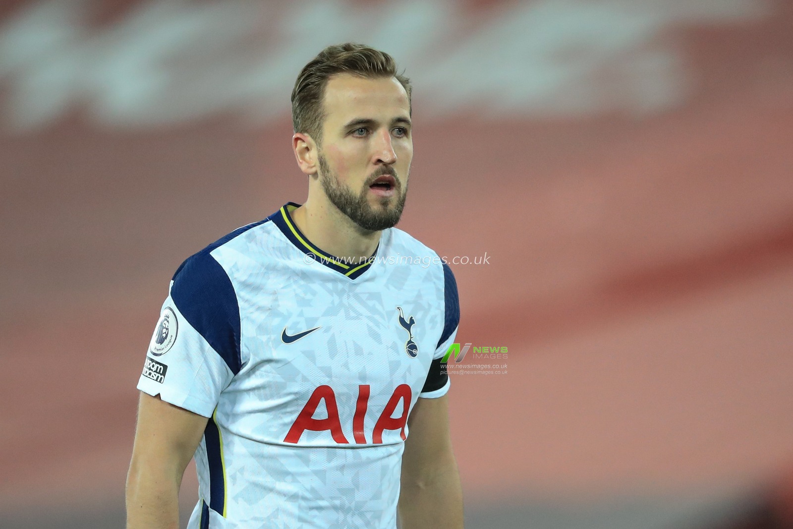 Harry Kane #10 of Tottenham Hotspur during the game
