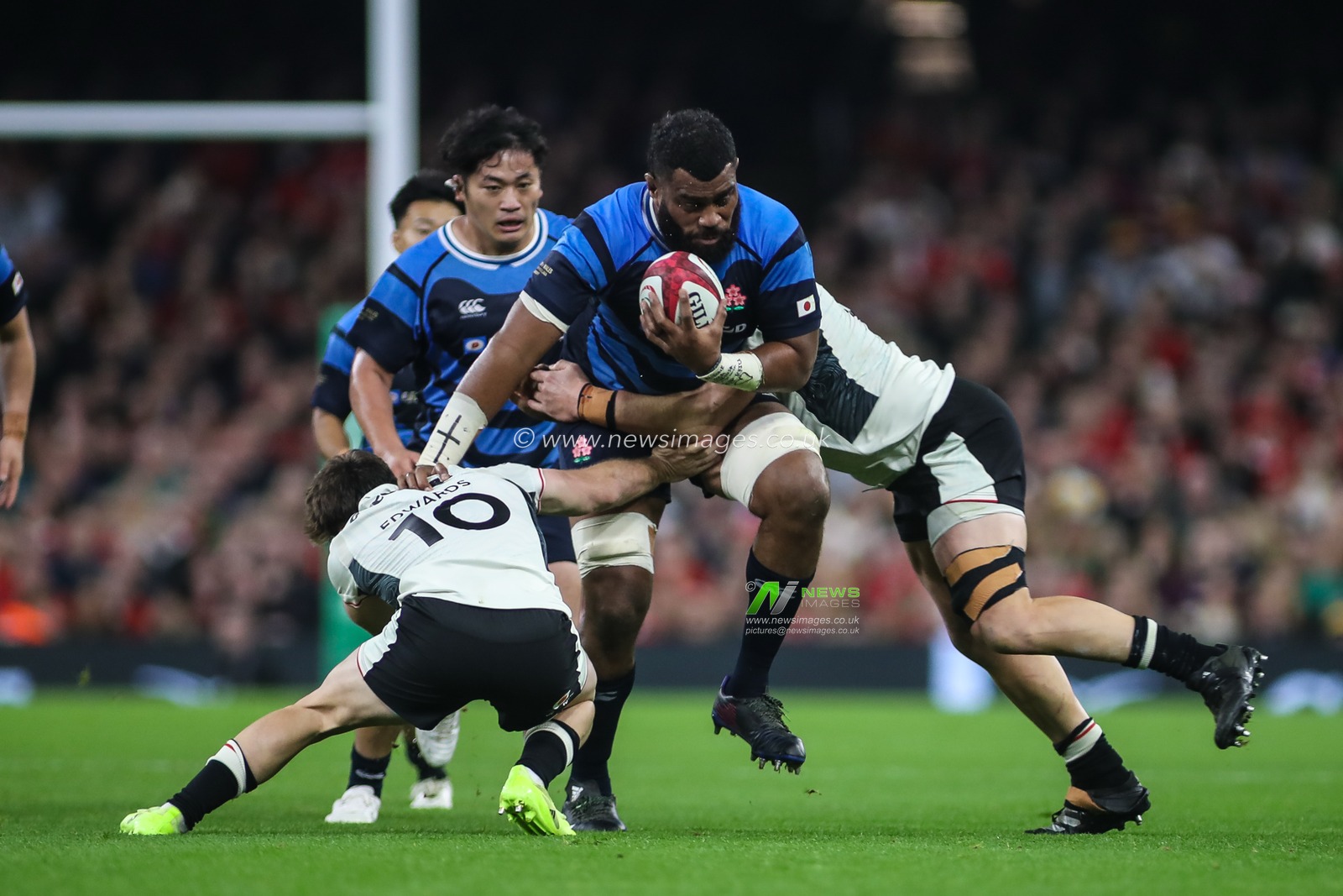 Epineri Uluiviti of Japan during the Quilter Nations Series 2025 match Wales vs Japan at Principality Stadium, Cardiff, United Kingdom, 15th November 2025

(Photo by Andrew Lewis/News Images)

*** GER AUT SUI OUT ***