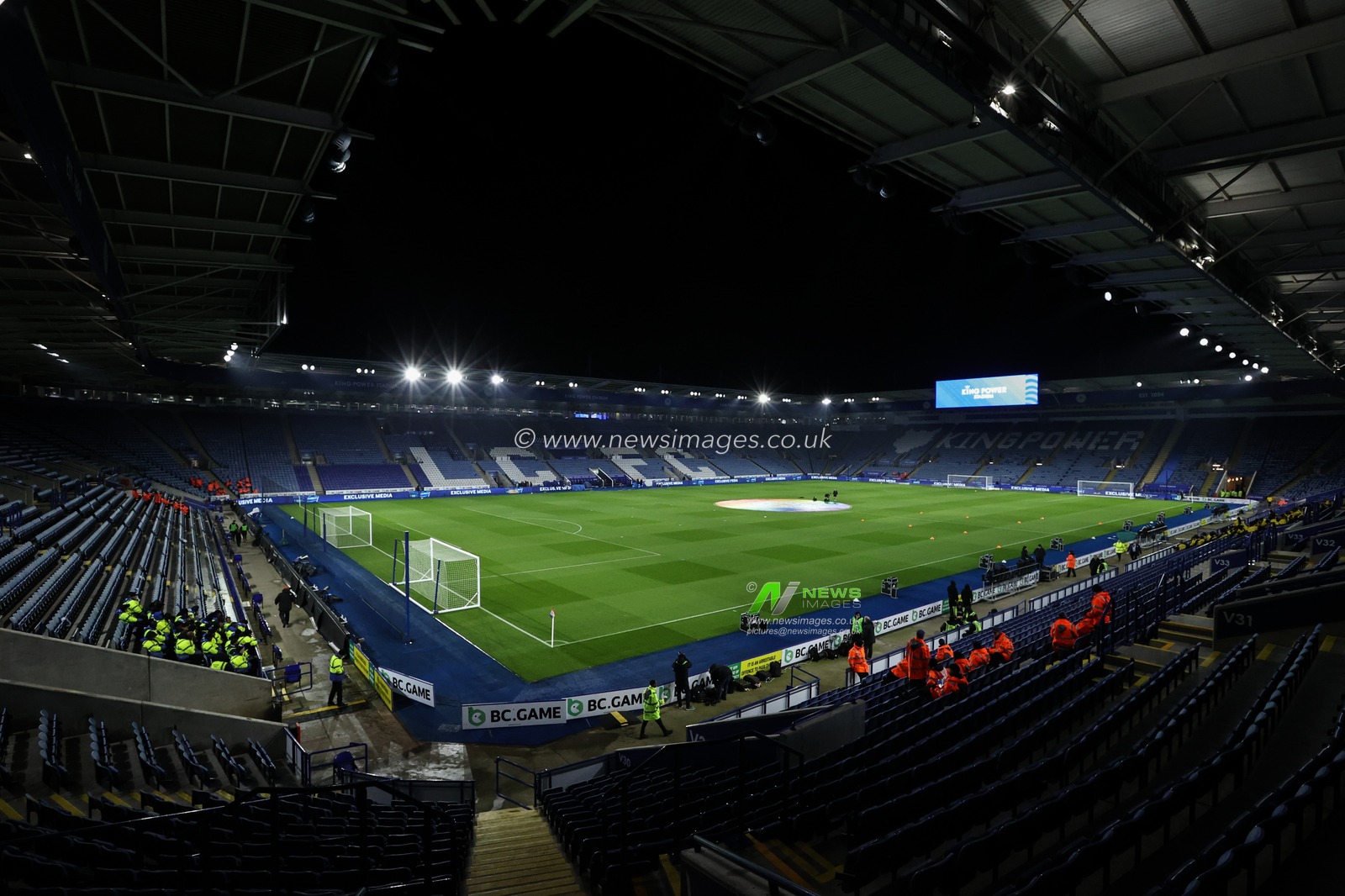 A general view of King Power Stadium ahead of the Premier League match Leicester City vs West Ham United at King Power Stadium, Leicester, United Kingdom, 3rd December 2024

(Photo by Alfie Cosgrove/News Images)