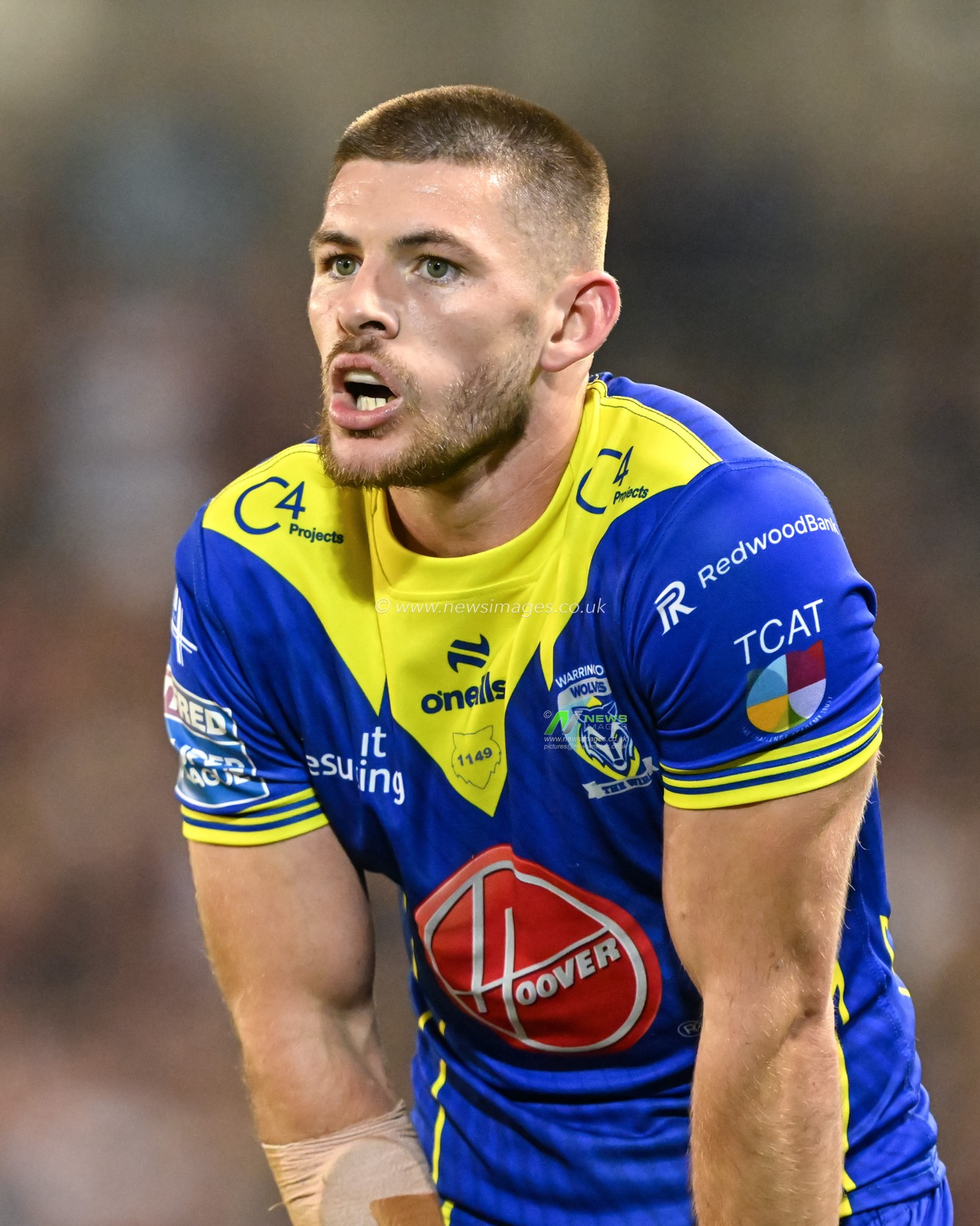Danny Walker of Warrington Wolves during the Betfred Super League Round 24 match Leigh Leopards vs Warrington Wolves at Leigh Sports Village, Leigh, United Kingdom, 30th August 2024

(Photo by Cody Froggatt/News Images)