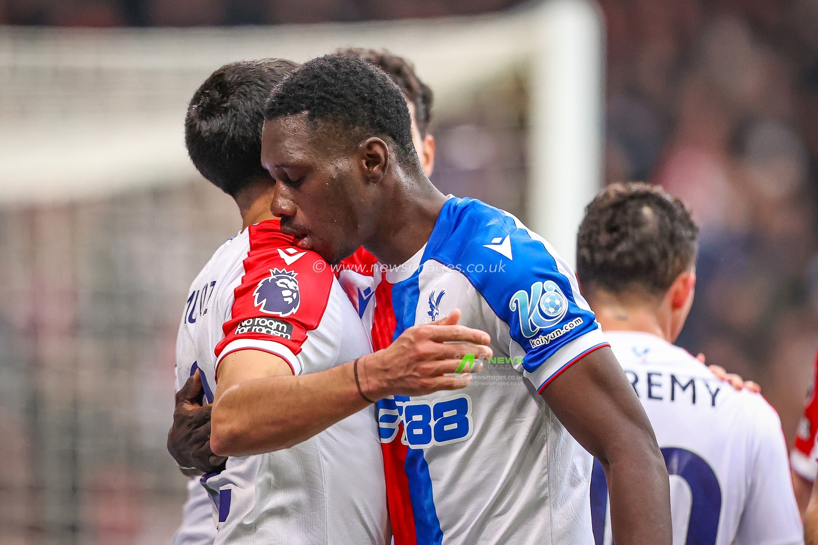 Ismaila Sarr of Crystal Palace celebrates his penalty goal to make it  during the Premier League match Nottingham Forest vs Crystal Palace at City Ground, Nottingham, United Kingdom, 1st February 2026

(Photo by Alfie Cosgrove/News Images)