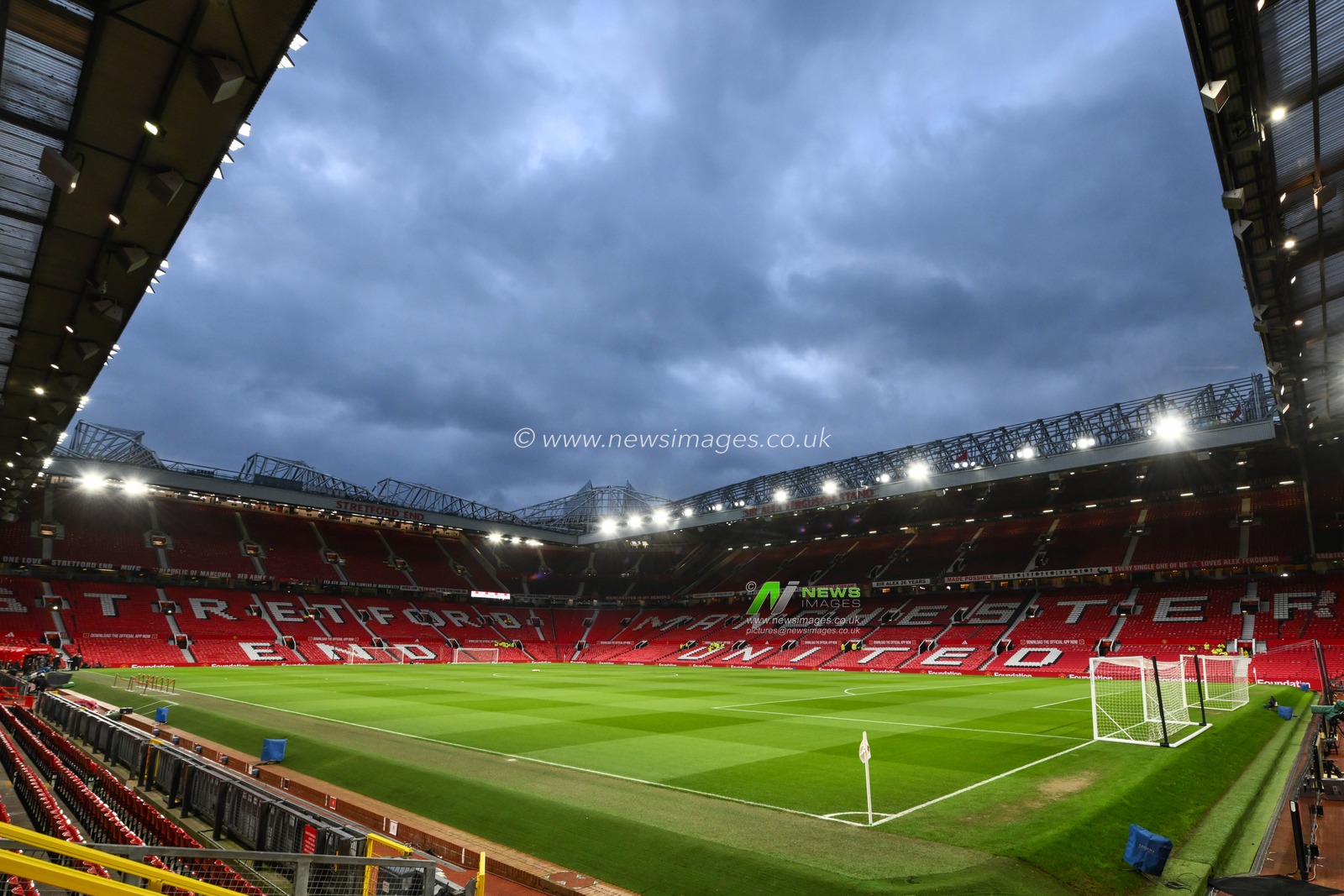 A general view of Old Trafford, Home of Manchester United, ahead of the Emirates FA Cup Fourth Round match Manchester United vs Leicester City at Old Trafford, Manchester, United Kingdom, 7th February 2025

(Photo by Craig Thomas/News Images)