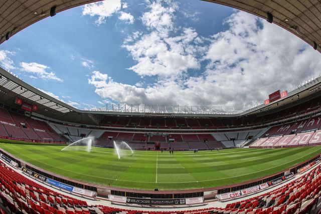 A general view of the Stadium of Light during the Pre-season friendly match Sunderland vs Real Betis at Stadium Of Light, Sunderland, United Kingdom, 2nd August 2025

(Photo by Alfie Cosgrove/News Images)