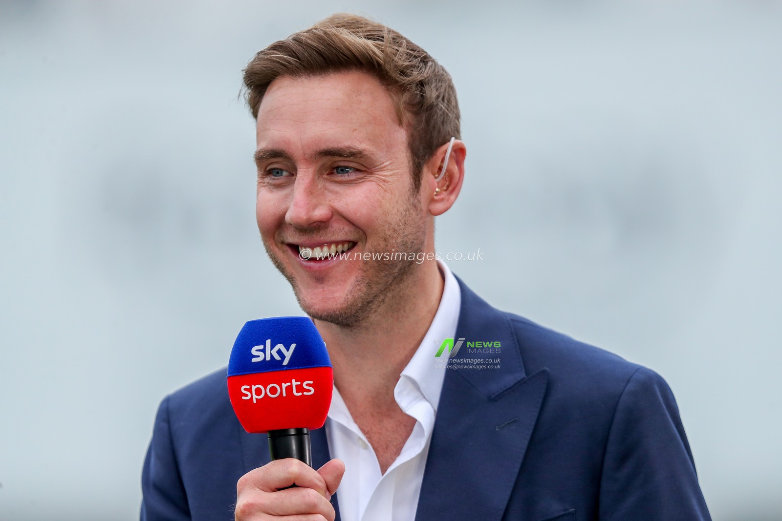 Stuart Broad of England interviews with SkySports prior to the 5th Rothesay Test Match day 5 England v India at The Kia Oval, London, United Kingdom, 4th August 2025

(Photo by Izzy Poles/News Images)