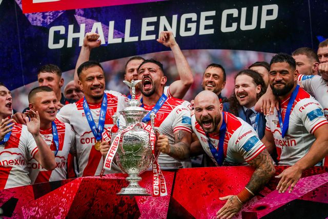Betfred Challenge Cup Final Warrington Wolves v Hull KR