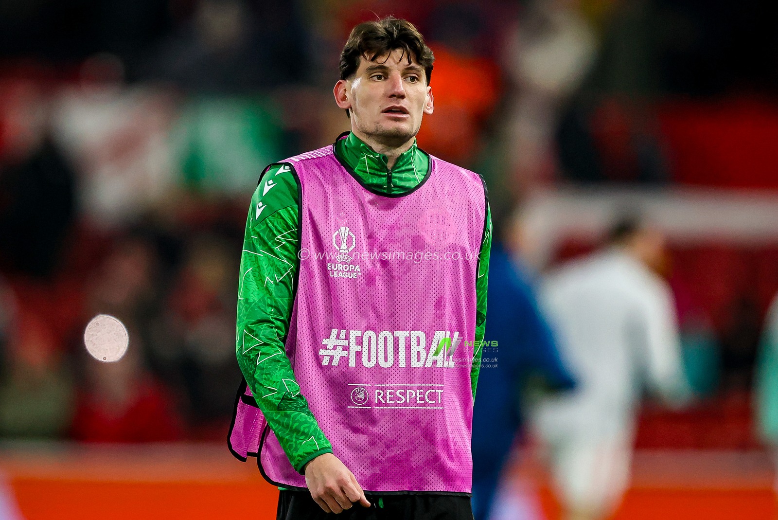 Bence Otvos of Ferencváros in the pregame warmup session  during the UEFA Europa League Matchday 8 of 8 Nottingham Forest vs Ferencvaros at City Ground, Nottingham, United Kingdom, 29th January 2026

(Photo by Alfie Cosgrove/News Images)