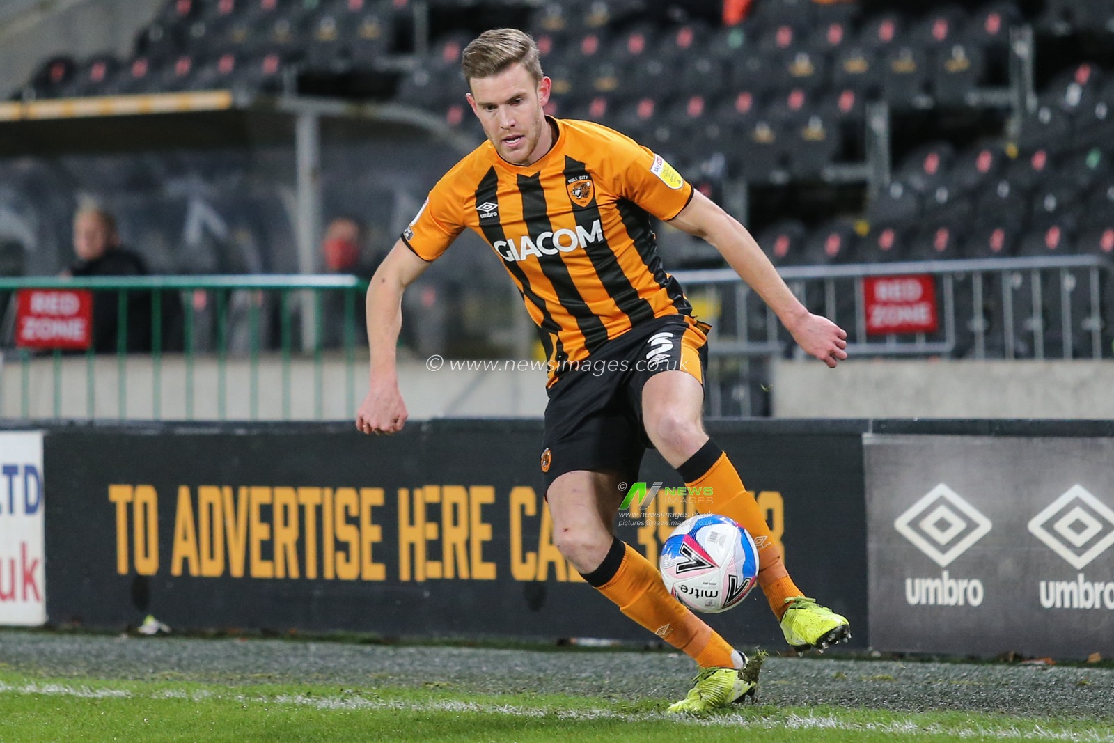 Callum Elder #3 of Hull City during the game