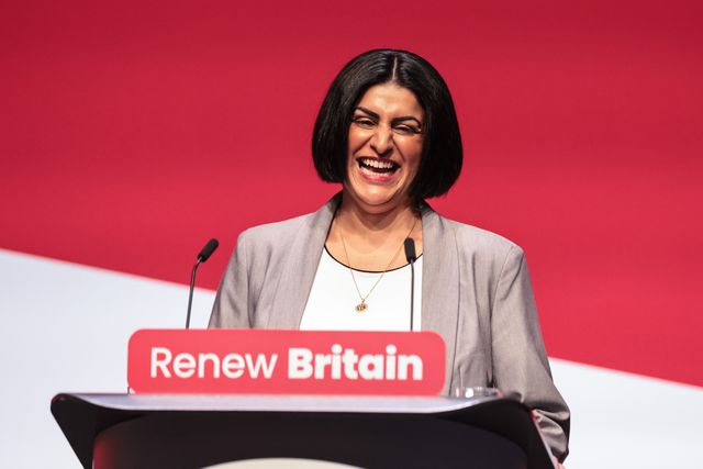 Shabana Mahmood MP, Home Secretary makes the closing speech during the Labour Party Annual Conference 2025 Day 4 at ACC, Liverpool, United Kingdom, 1st October 2025

(Photo by Mark Cosgrove/News Images)