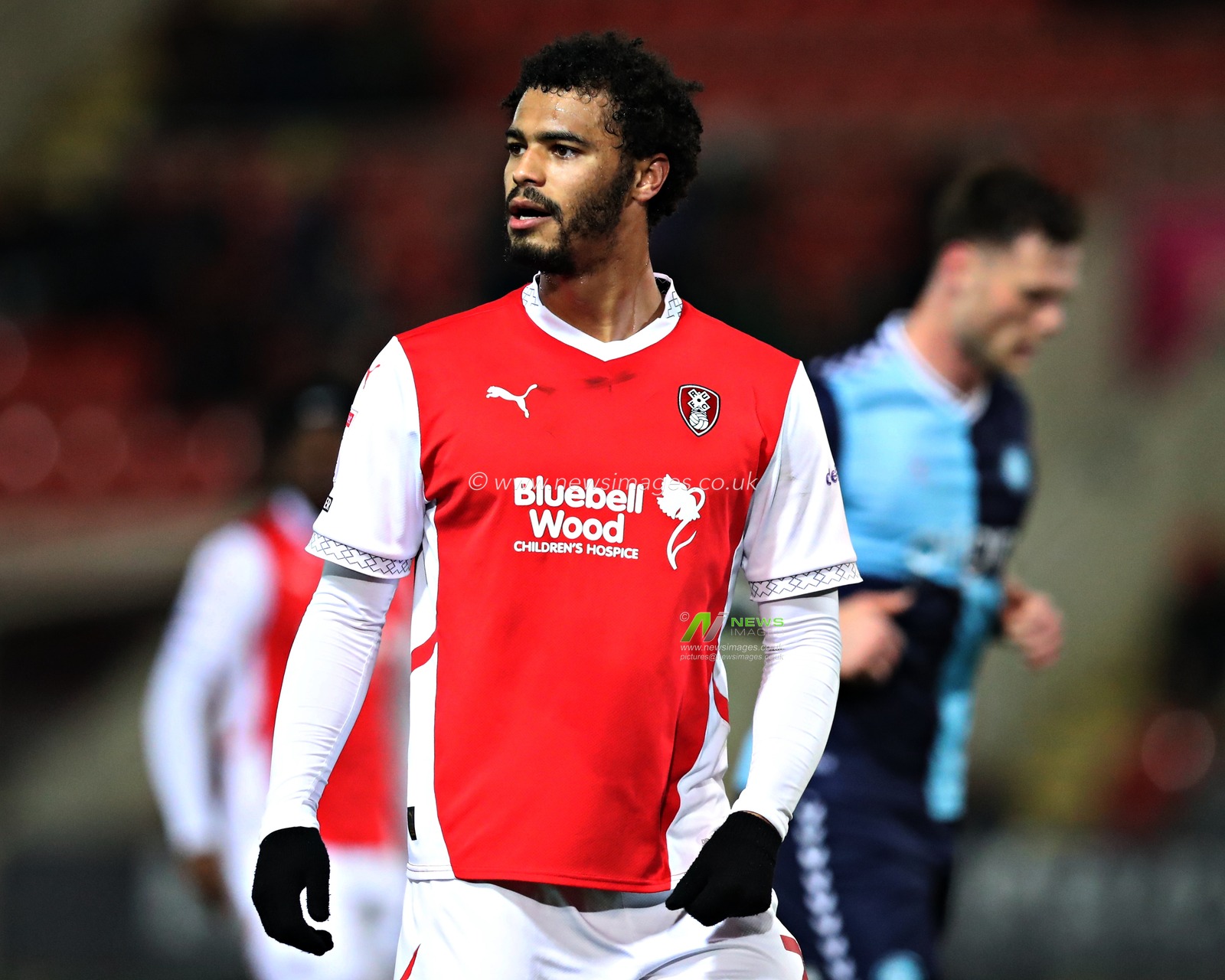 Cameron Humphreys of Rotherham United during the Sky Bet League 1 match Rotherham United vs Wycombe Wanderers at New York Stadium, Rotherham, United Kingdom, 18th March 2025

(Photo by Sam Eaden/News Images)