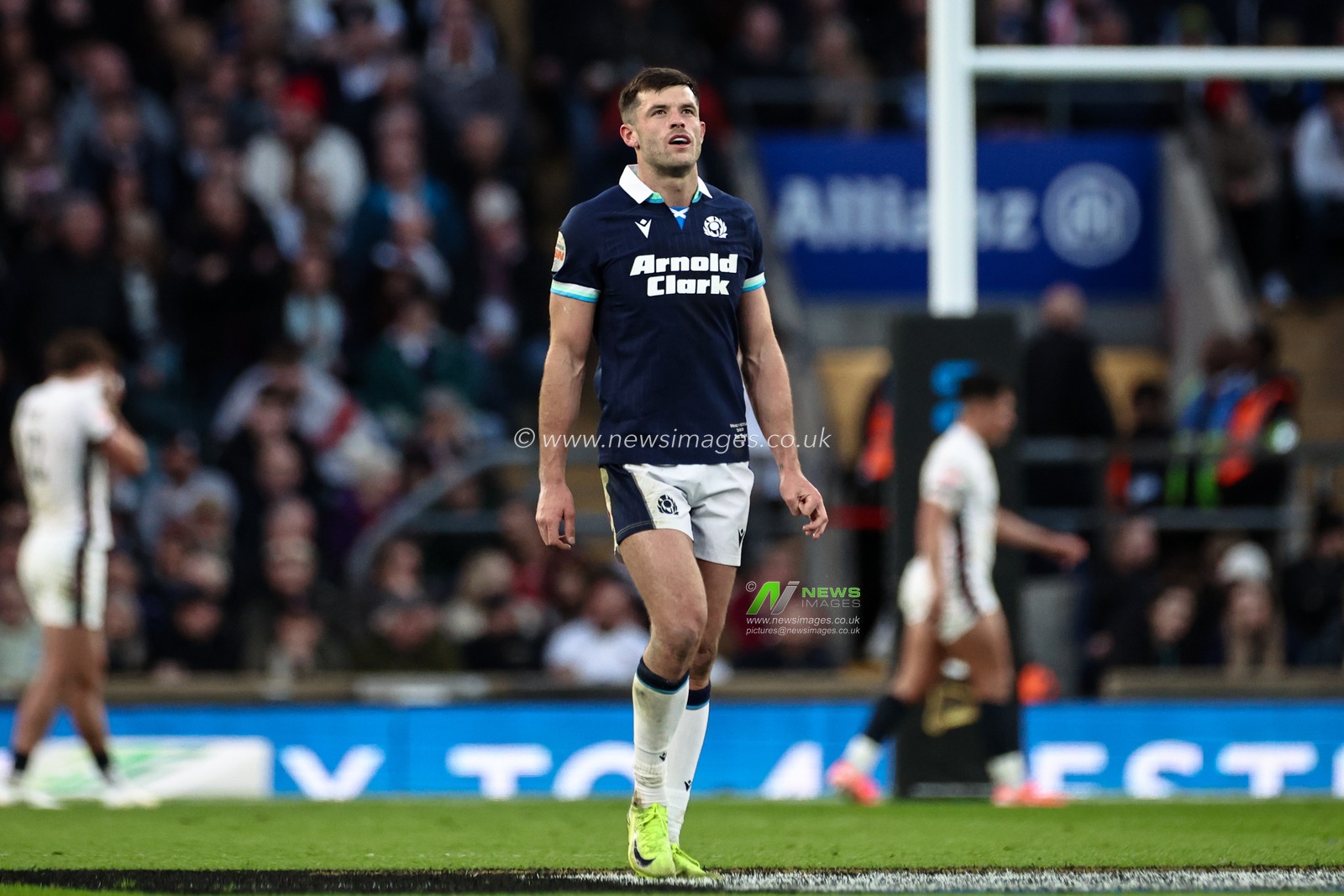 Blair Kinghorn of Scotland during the 2025 Guinness 6 Nations match England vs Scotland at Allianz Stadium, Twickenham, United Kingdom, 22nd February 2025

(Photo by Mark Cosgrove/News Images)